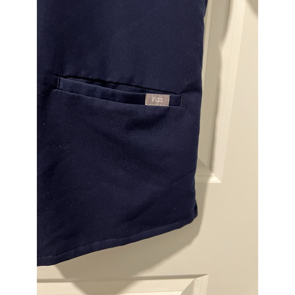 FIGS Navy Blue Scrub Set Casma Top Zamora Jogger Technical Collection Womens S - Picture 12 of 14